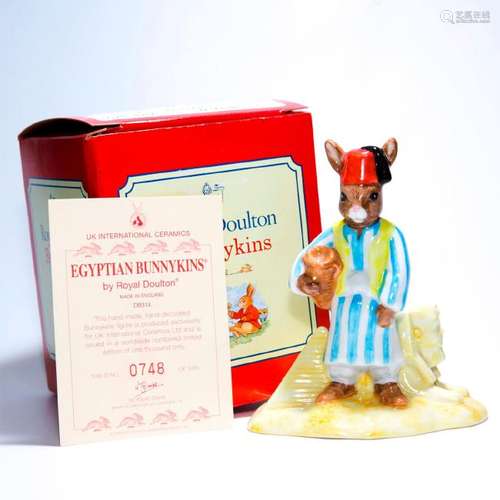 ROYAL DOULTON BUNNYKINS FIGURINE EGYPTIAN DB314