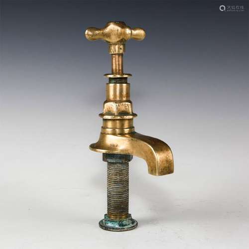 DOULTON & CO. BRASS PLUMBING TAP, COLD