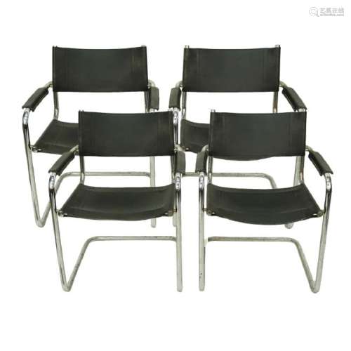 4 Marcel Breuer style Chairs