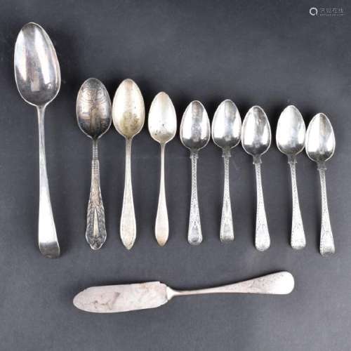 Six (6) Sterling Silver Spoons