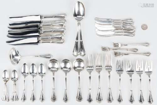 Dominick & Haff La Salle Pattern Sterling Flatware