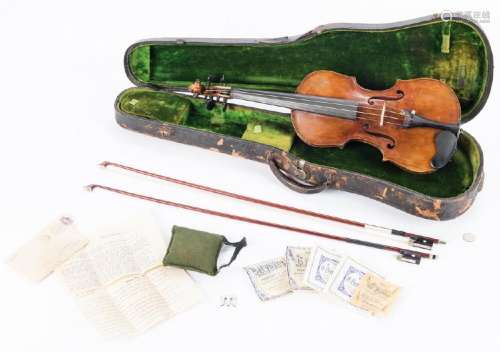 Early 19th Century Violin, after Testore