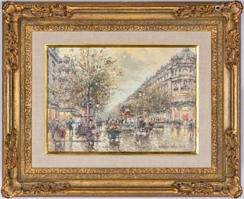 Antoine Blanchard O/C, Le Vaudeville Paris