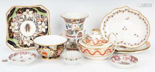 10 Assorted English Porcelain Table items