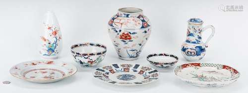 7 pcs. Japanese Porcelain