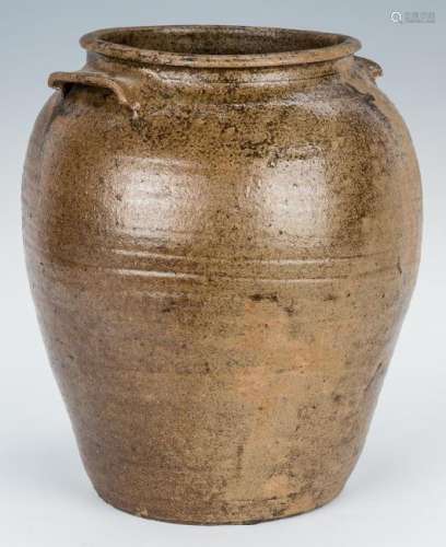 SC Edgefield District Slave Made Pottery Stoneware Jar