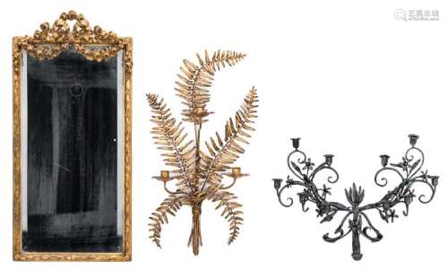 Decorative Mirror, Sconce & Candeabra