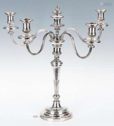 Matthew Boulton Regency 5-Branch Candelabra