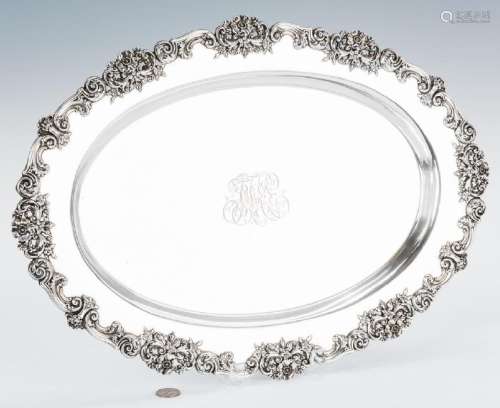 Redlich & Co. Oval Sterling Tray