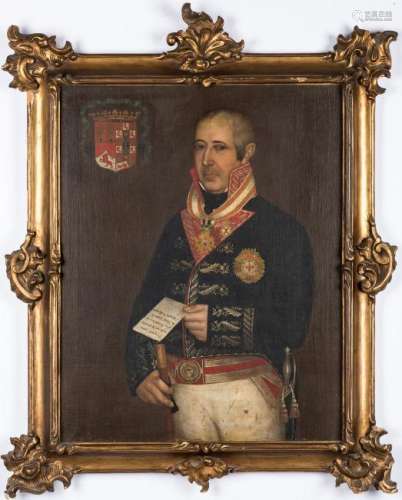 Portrait of a Spanish Colonial Officer