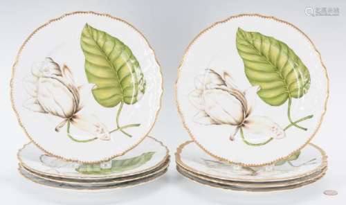 8 Anna Weatherley Porcelain Dinner Plates