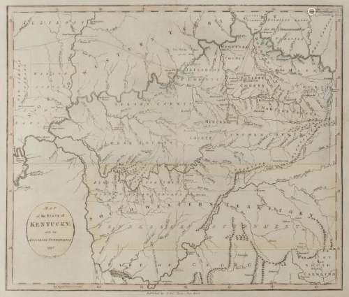 John Reid Kentucky Map, 1795