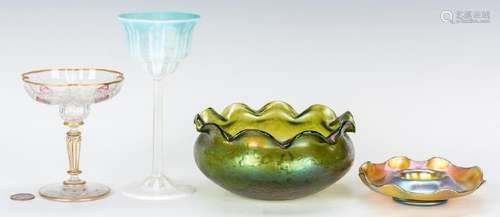 4 pcs. Art Glass inc. Tiffany