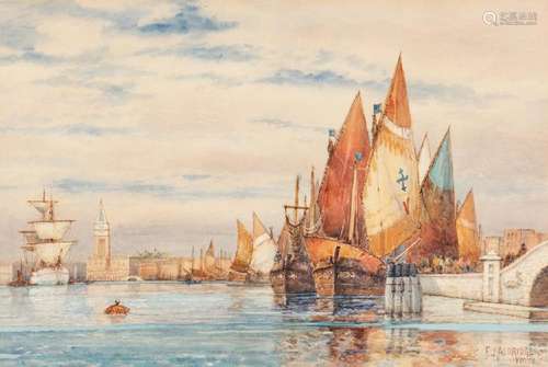 Frederick James Aldridge W/C, View of Venice