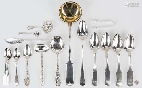 21 pcs Silver Flatware incl. Stuffing Spoon