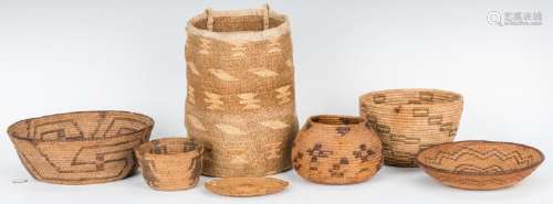 7 Native American Baskets