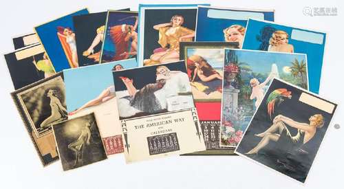 15 Mid Century Pinup Calendars & Posters