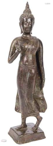 Early Southeast Asian bronze Standing Figure