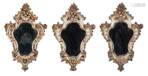 Three Baroque Style Mirrors