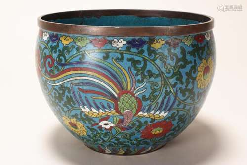 Good Chinese Ming Dynasty, 17th Century Cloisonné