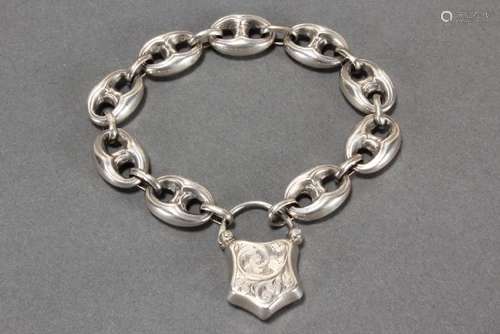 Edwardian Silver Bracelet,