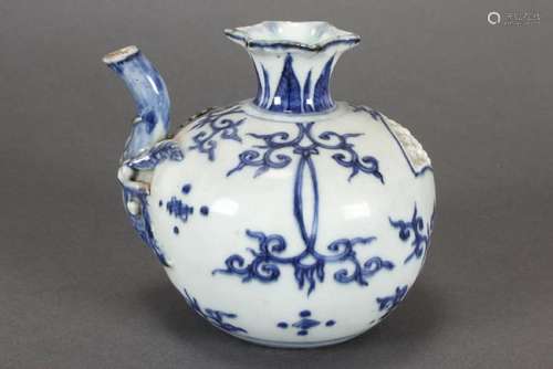 Chinese Blue and White Porcelain Tea Pot,