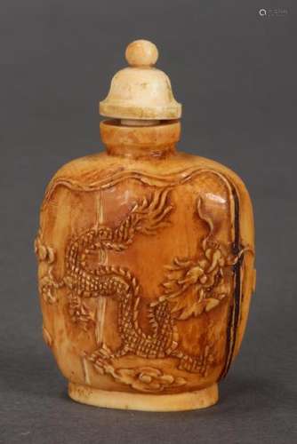 Chinese Snuff Bottle and Stopper,