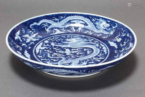 Chinese Blue and White Porcelain Bowl,