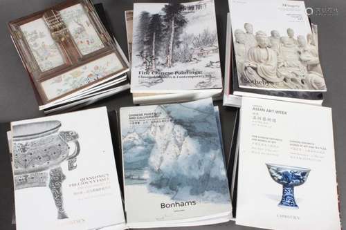 Quantity of Chinese Arts Auction Catalogues,