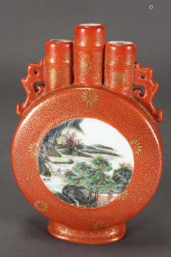 Chinese Porcelain Wall Vase,