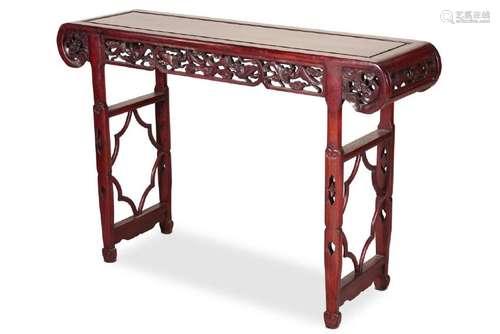 Good Chinese Carved Altar Table,