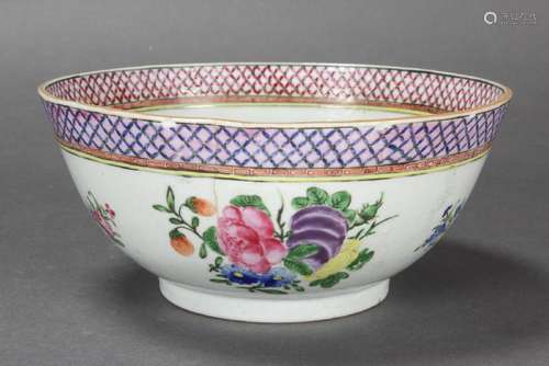 Chinese Qing Dynasty Export Porcelain Bowl,