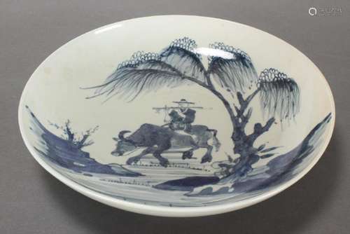 Chinese Blue and White Porcelain Bowl,