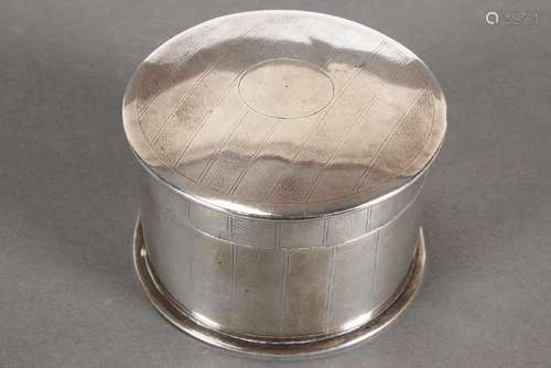 Chinese Silver Box and Cover,