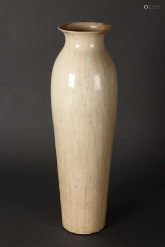 Good Large Chinese Ming Dynasty White Glazed Vase,