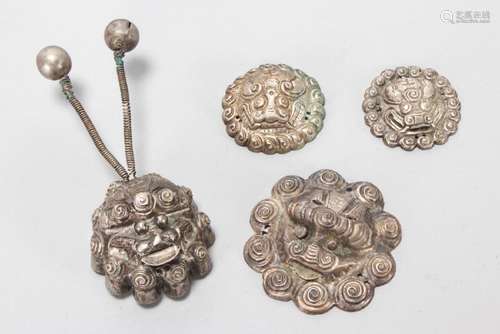 Four Chinese Amulets,