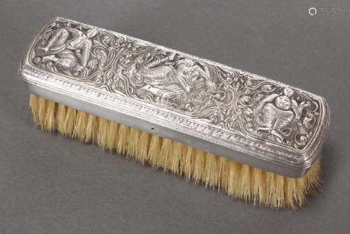 Burmese Silver Clothes Brush,