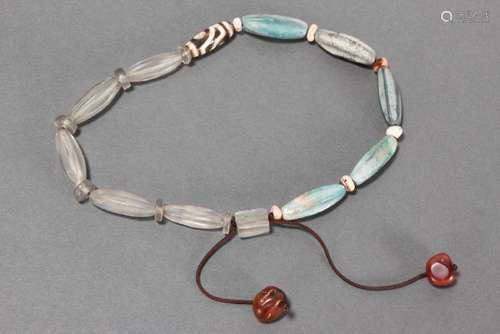 Chinese Hardstone Necklace,