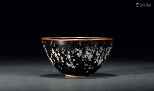 南宋·吉州窑满天星盏 SOUTHERN SONG DYNASTY  A 'JIZHOU' TEA BOWL