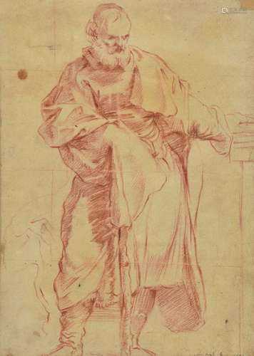 Manner of Annibale CarraciStudy of a bearded man