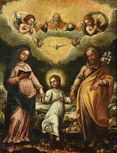 Continental School (18th century)The return of the Holy Family from Egypt