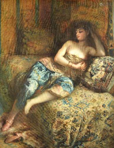 Lucien Laurent-Gsell (French 1860-1944)Odalisque