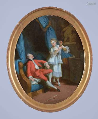 French School (18th century)Lovers' Tryst