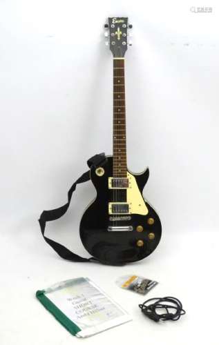 Musical Instruments: An Encore 'E99 BLK' solidbody