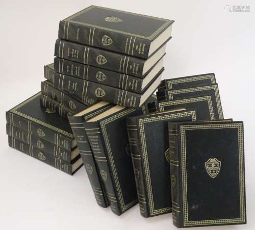 Books: A set of Harvard Classics books including Dante,