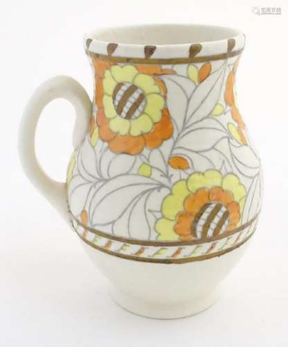 A Crown Ducal single handled vase/jug, model 146,