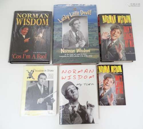 Books: A quantity of Norman Wisdom books to include,