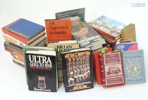 Books: A quantity of books relating to political