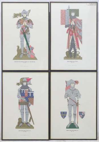 Militaria: After John Mollo, XX, A set of four