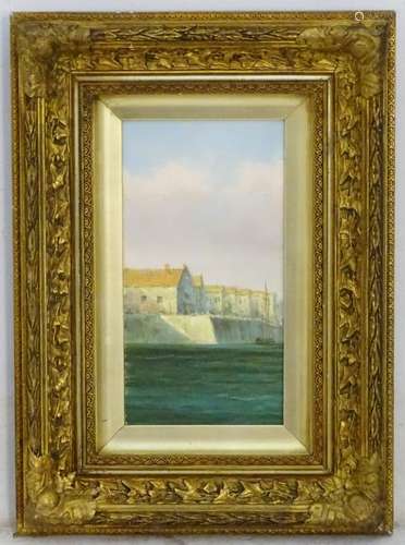 James Hardy XX Marine School, Oil on canvas board, A